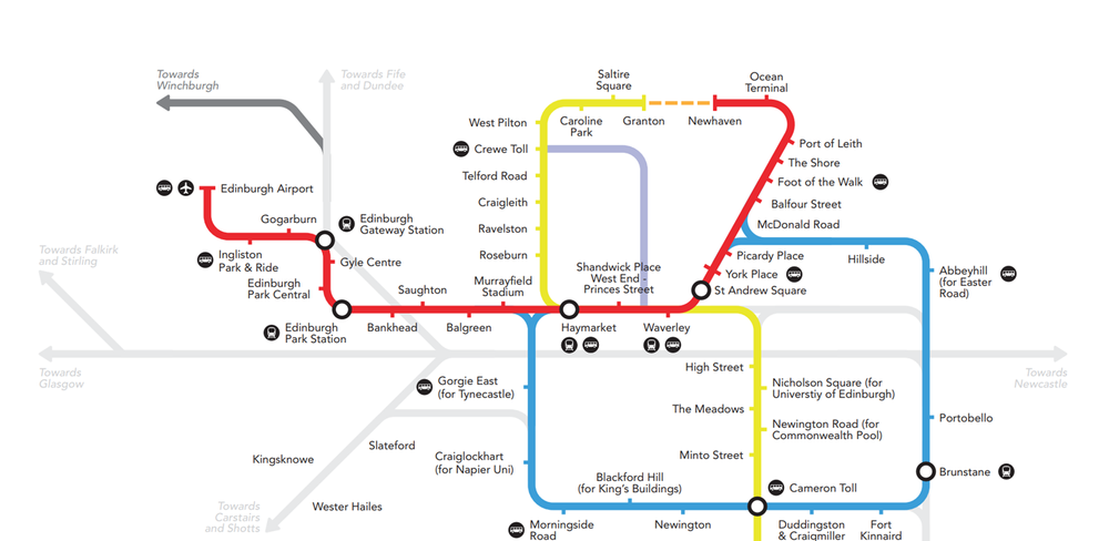 Detailed route map